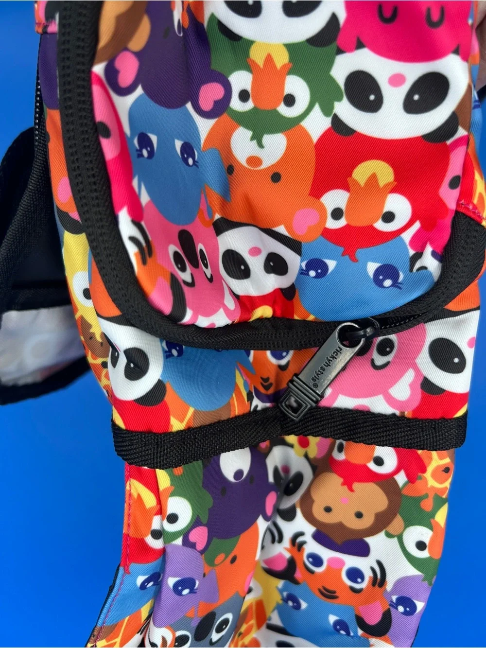 Rickyh Style Kids Colorful Animal Faces Backpack. NWT